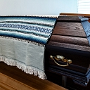 Funeral accessories, coffin